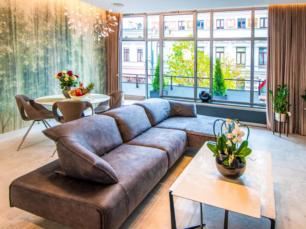 Pietryna Apartments Luxury - Sauna , Jacuzzi , Bezposrednio Przy Ul Piotrkowskiej Lodž Exteriér fotografie