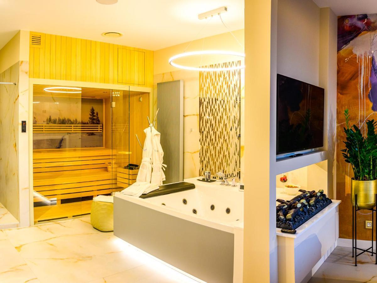 Pietryna Apartments Luxury - Sauna , Jacuzzi , Bezposrednio Przy Ul Piotrkowskiej Lodž Exteriér fotografie